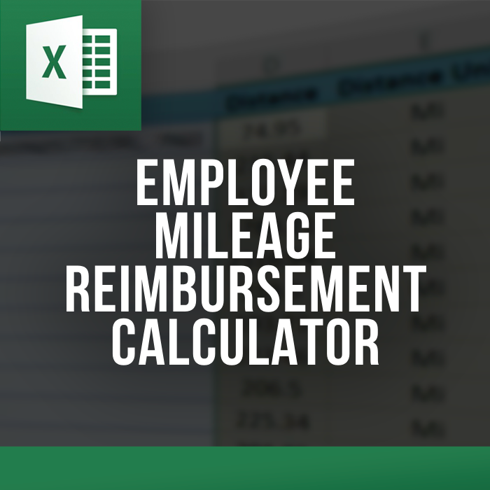 Mileage Reimbursement Calculator in Excel