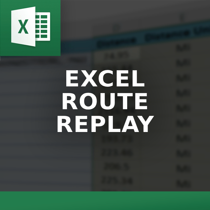 Excel Route Replay