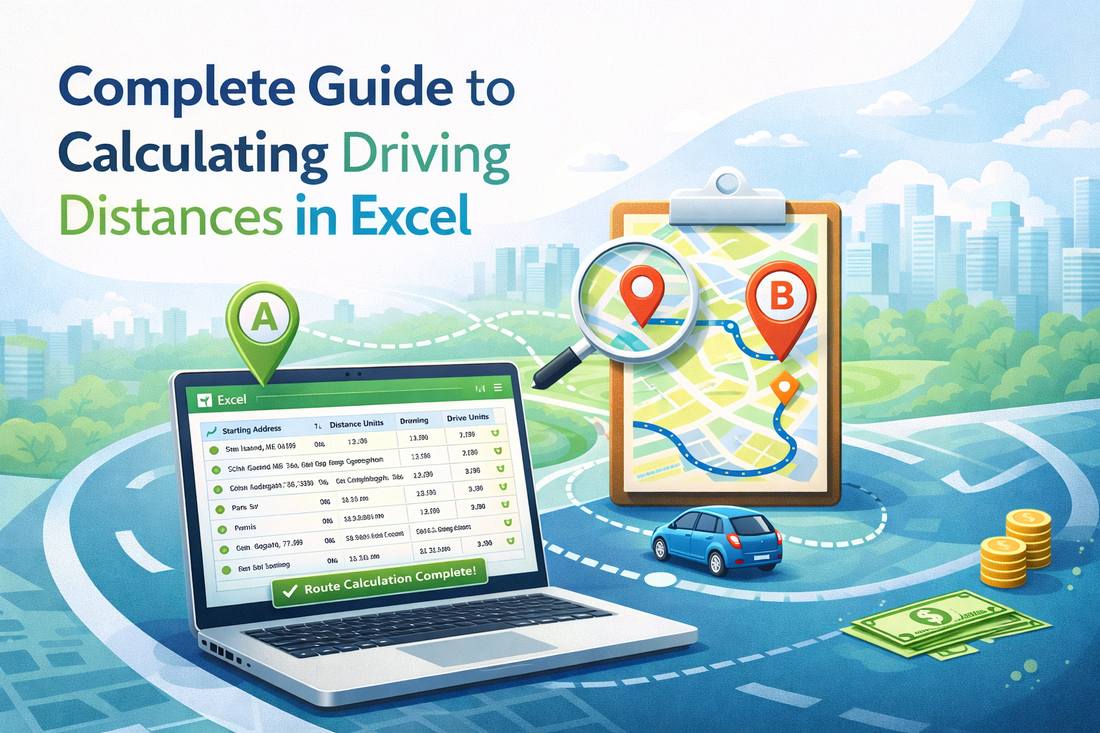 Complete Guide to Calculating Driving Distances in Excel