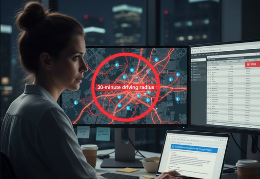 Driving Time Calculator for Marketing Campaign Radius Targeting