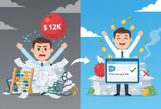Excel IFTA Calculator Eliminates $12K per Year in Audit Penalties