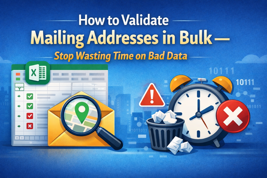 How to Validate Mailing Addresses in Bulk — Stop Wasting Time on Bad Data