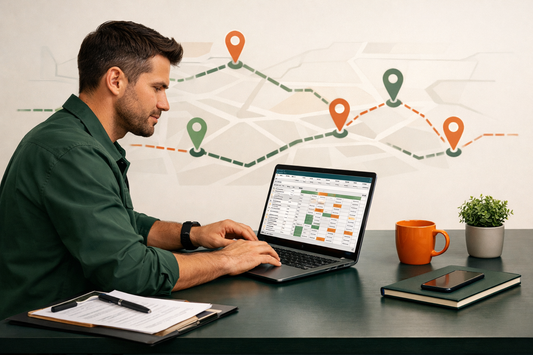 calculate delivery route mileage