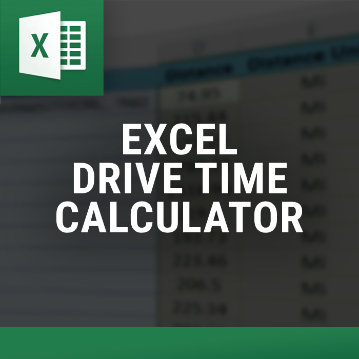 Excel Distance Calculators