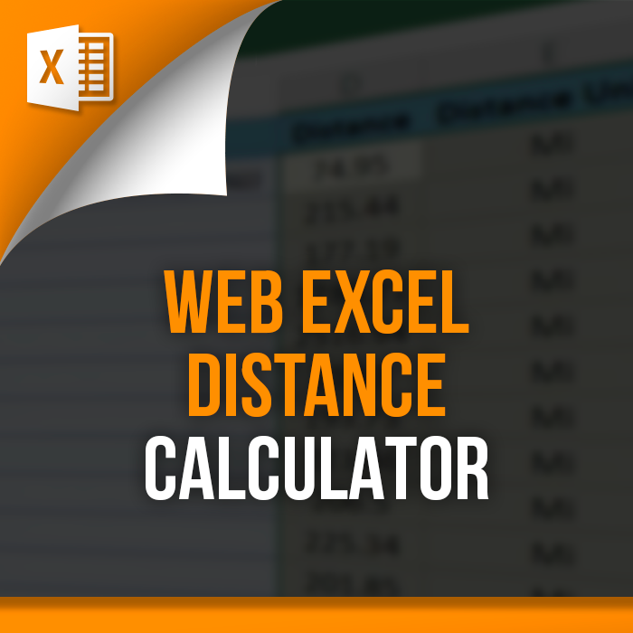 Excel Distance Graph Web Excel Driving Distance Calculator – Multi-Address Tool – Excel ...