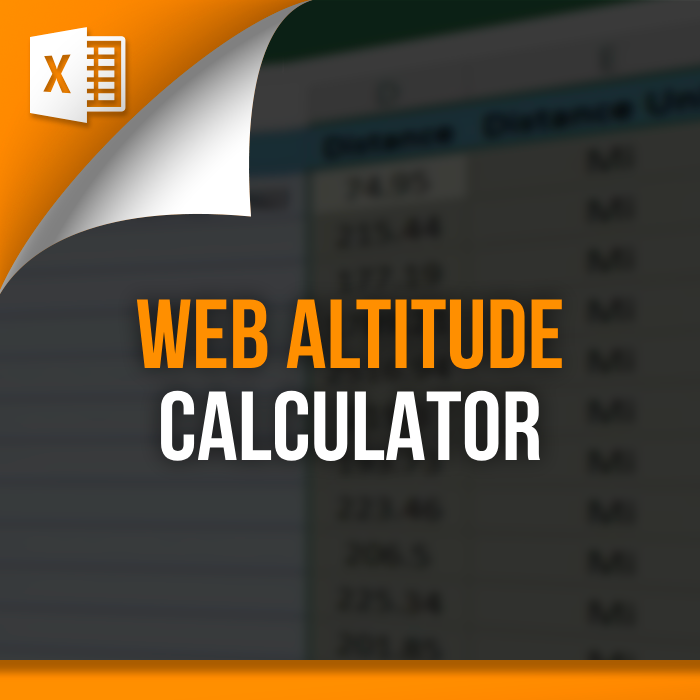 Web Altitude Calculator