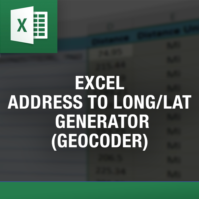 Excel Latitude Longitude Generator GeoCoder Excel Distance Calculators   EXCELGEOCODER 